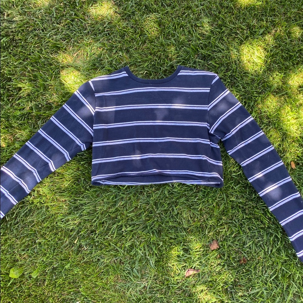 brandy melville cropped long sleeve